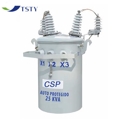 14.4kv Low-loss Straight Single-phase Transformer for Power IEC / GB Standard 100kva