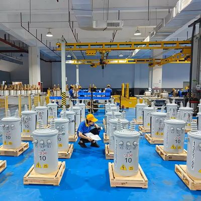 Coil Number 2 Single Phase 25KVA 50KVA 100KVA Pole Mounted Distribution Transformer