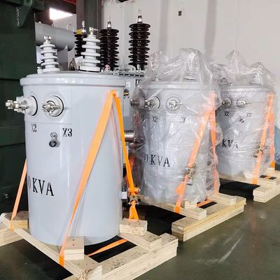 Single Phase 10 MVA 25 KVA Step Up Transformer with Aluminum/Copper Winding Material