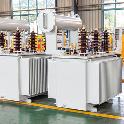 2 Coil S11 Oil-immersed Transformer 5000 kva 11 kv Power Transformer